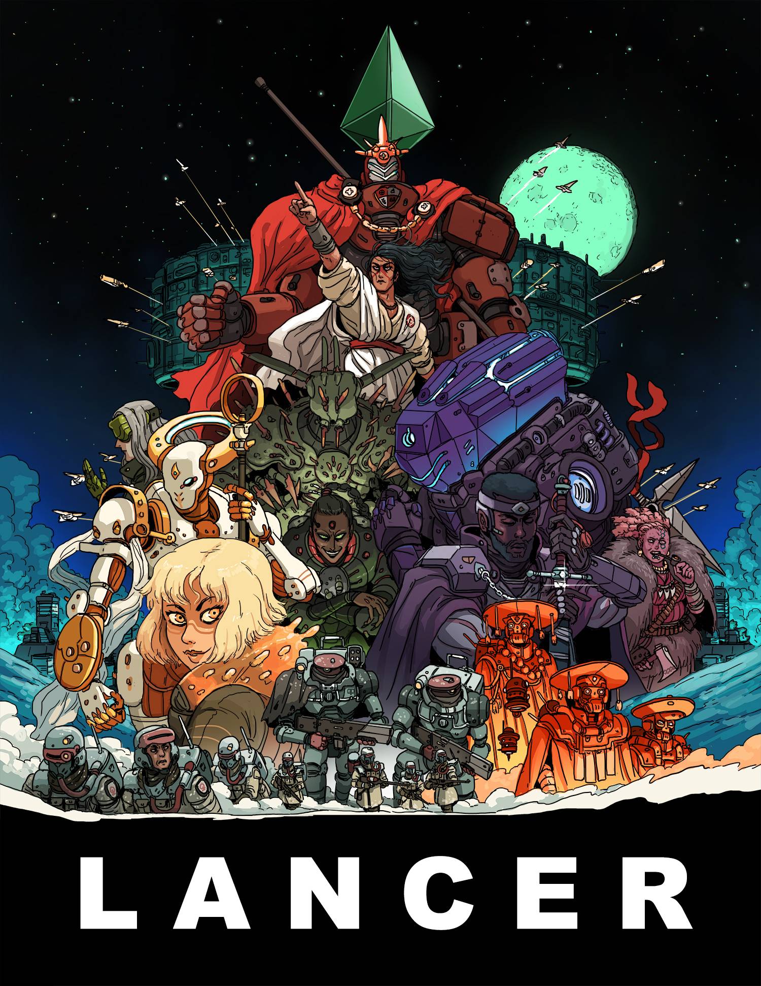 Lancer Core rulebook cover